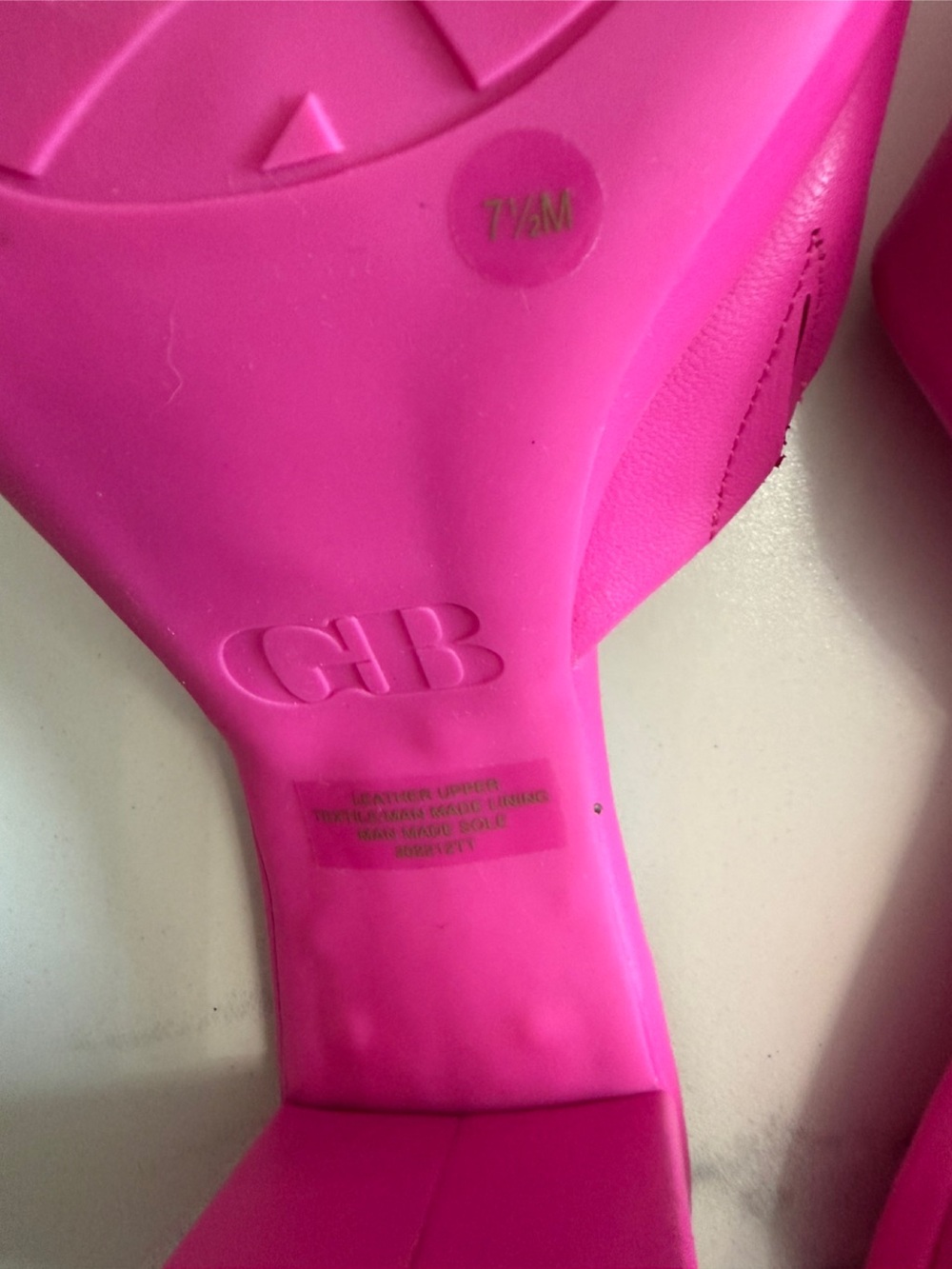 Gianni Bini Barbie Pink Slide Mules. Size 7 1/2 - Picture 7 of 10